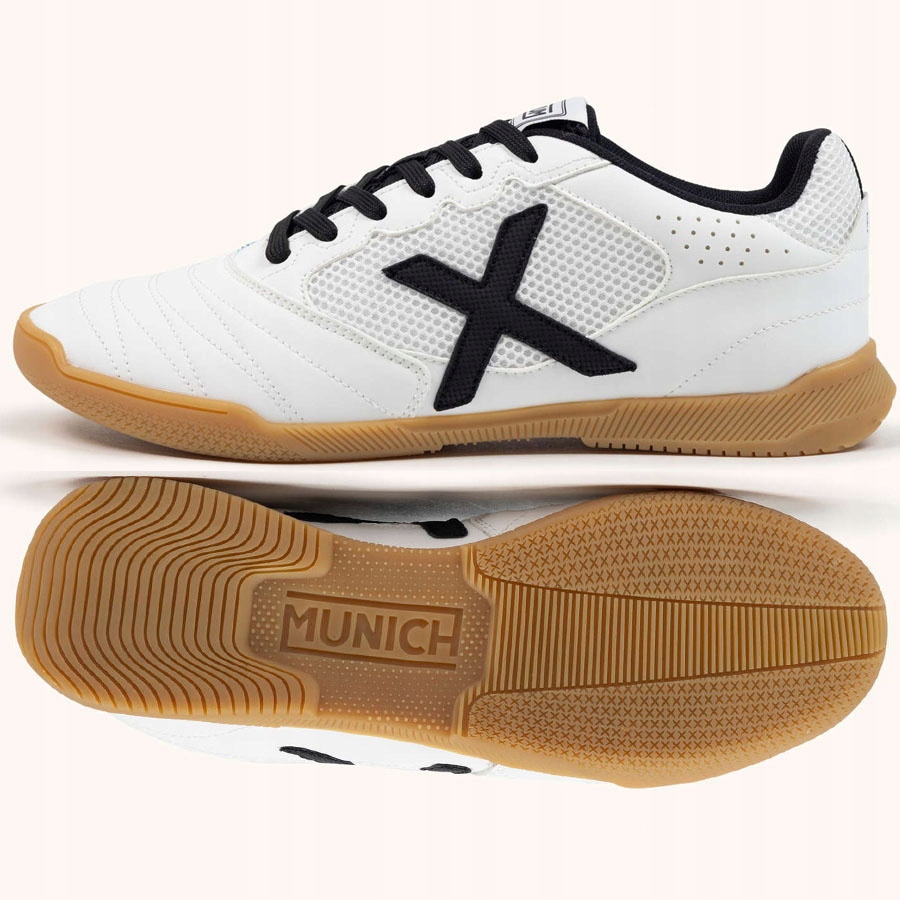 Munich Debut 02 In [45] Pánská sálová obuv bílá