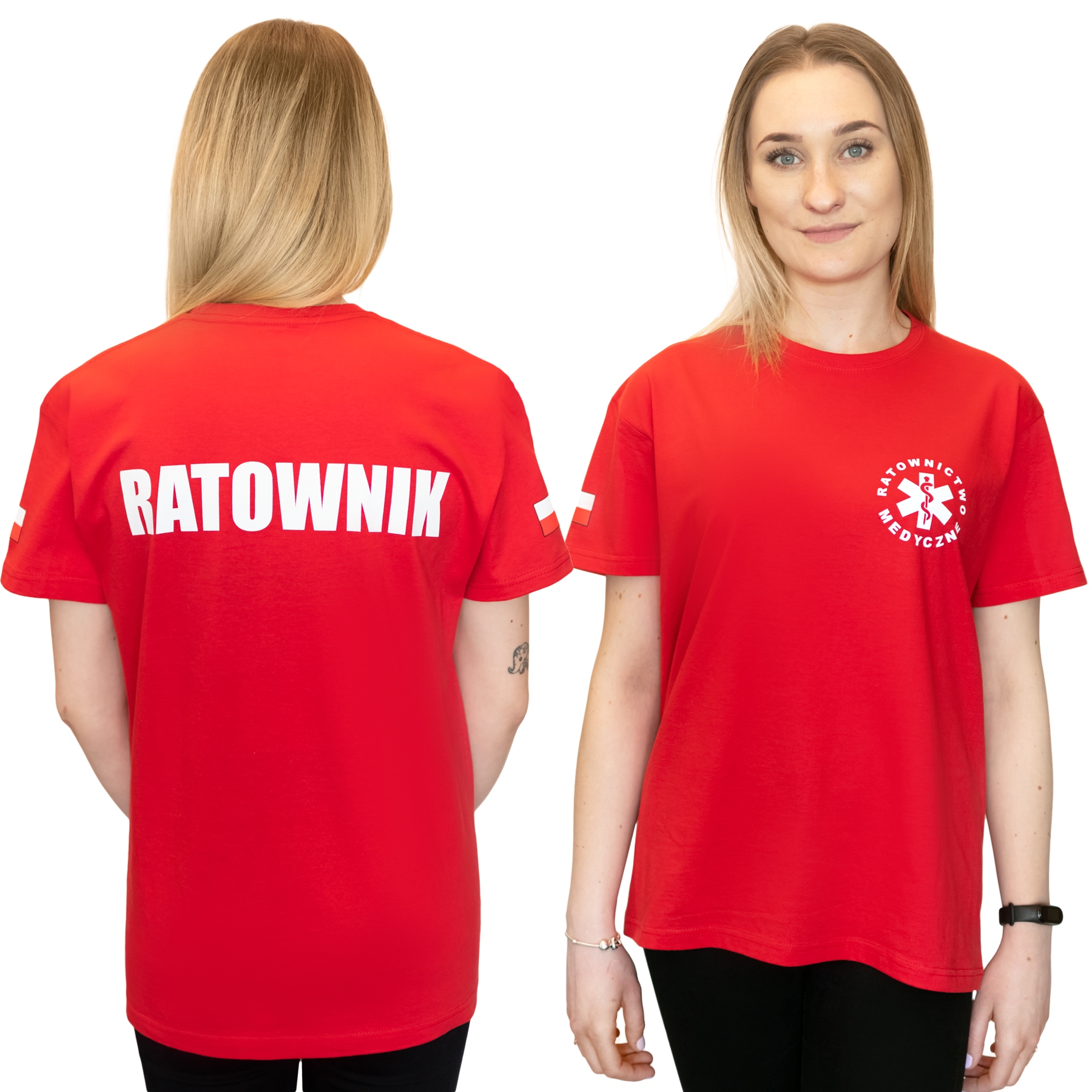 

Koszulka Ratownik Czerwona Flagi T-shirt 190g XXL