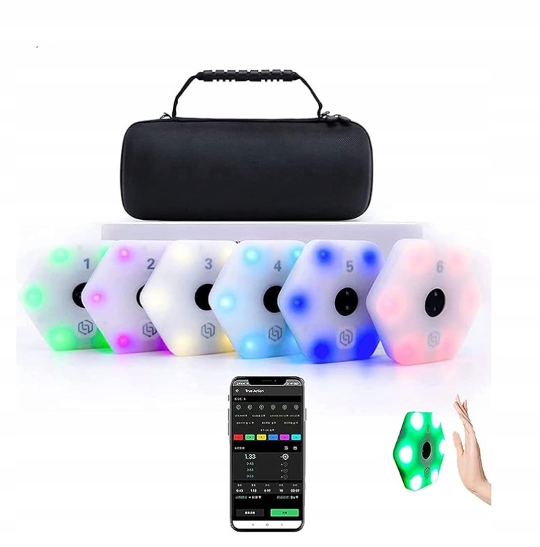 Blazepod ReactionX system treningowy czasu reakcji bluetooth aplikacja PL