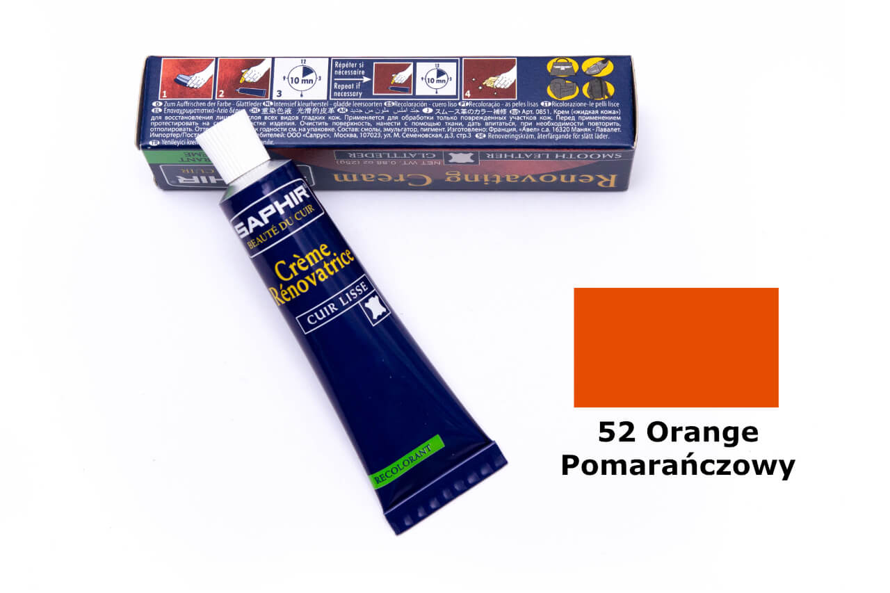 Saphir Renovating Cream Krem Do Renowacji Skór