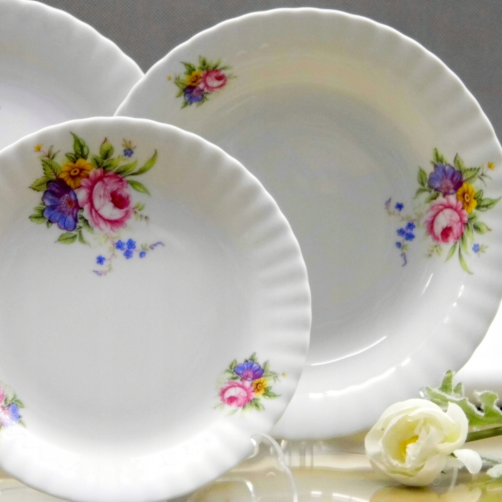 963 Serwis Obiadowy 6/18 Kwiat 963 Iwona Chodzież Malcer Porcelana