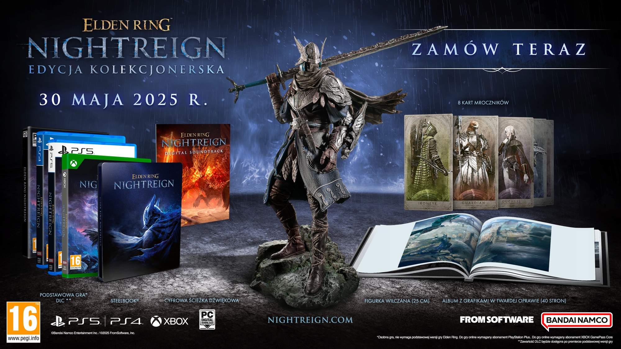 Elden Ring Nightreign Edycja Kolekcjonerska PlayStation 5 (PS5) pudełkowa