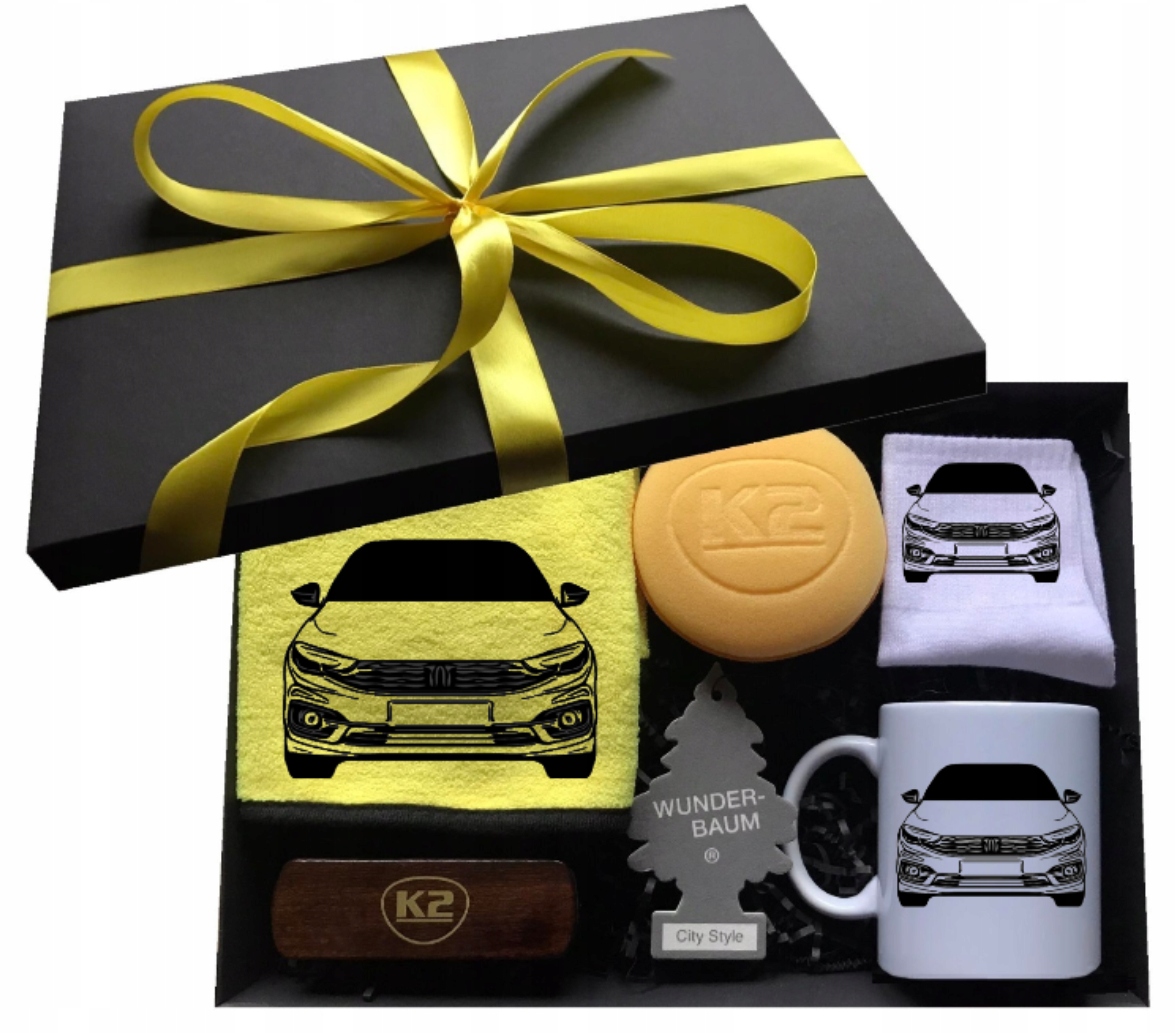 Sada dárek moto hrnků pro chlapce, otce, bratra, řidiče auta Fiat