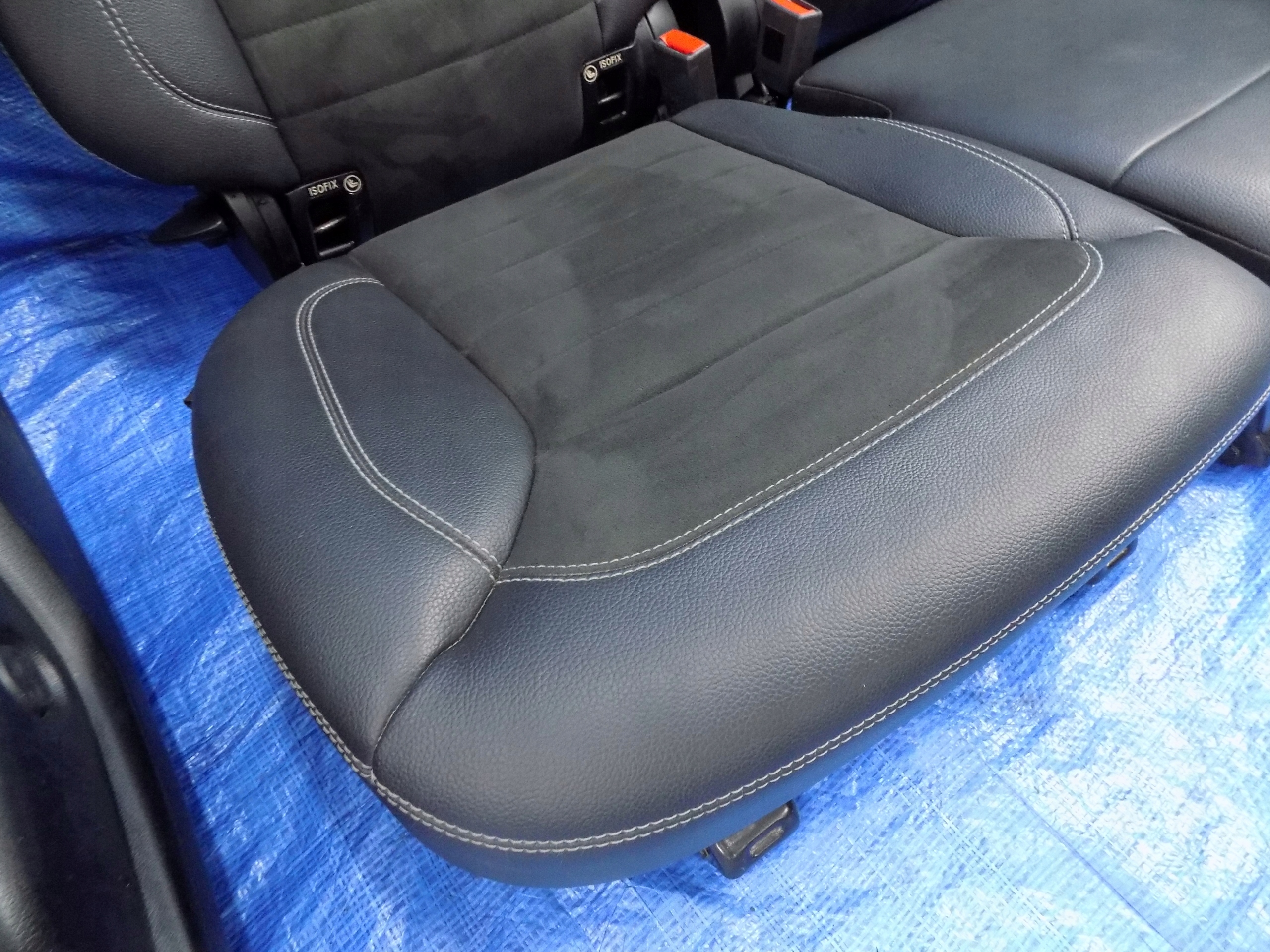 Sitze ALCANTARA Leder MERCEDES ML W166 13R