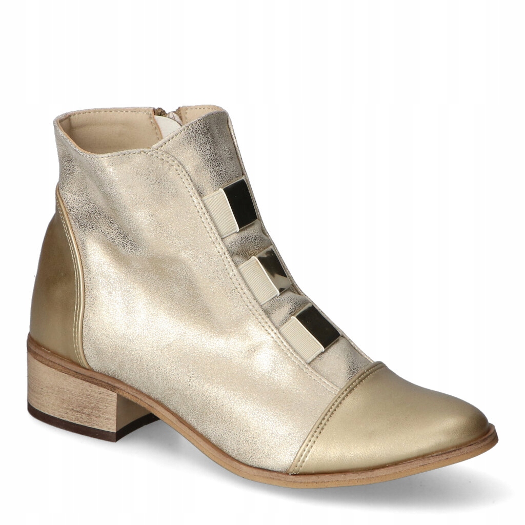 Anabelle 086 Izolované Kotníkové Boty Gold Face 39