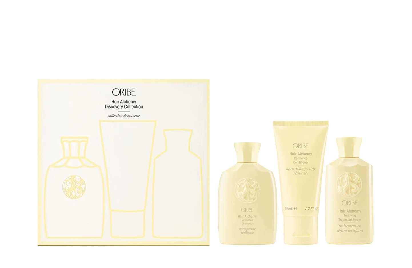 Oribe Hair Alchemy Discovery Zestaw Przeciw Starzeniu się Wypadaniu Włosów