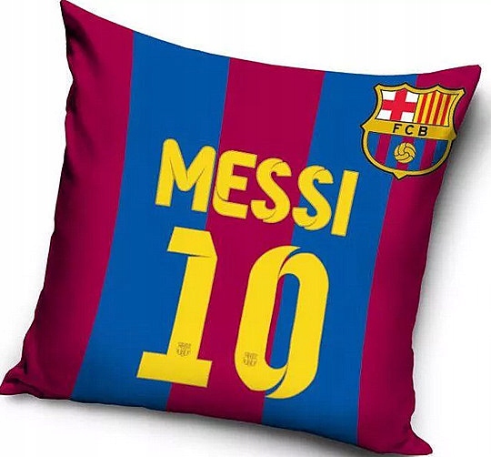 

Poszewka bawełniana 40x40 Barcelona Piłka Messi