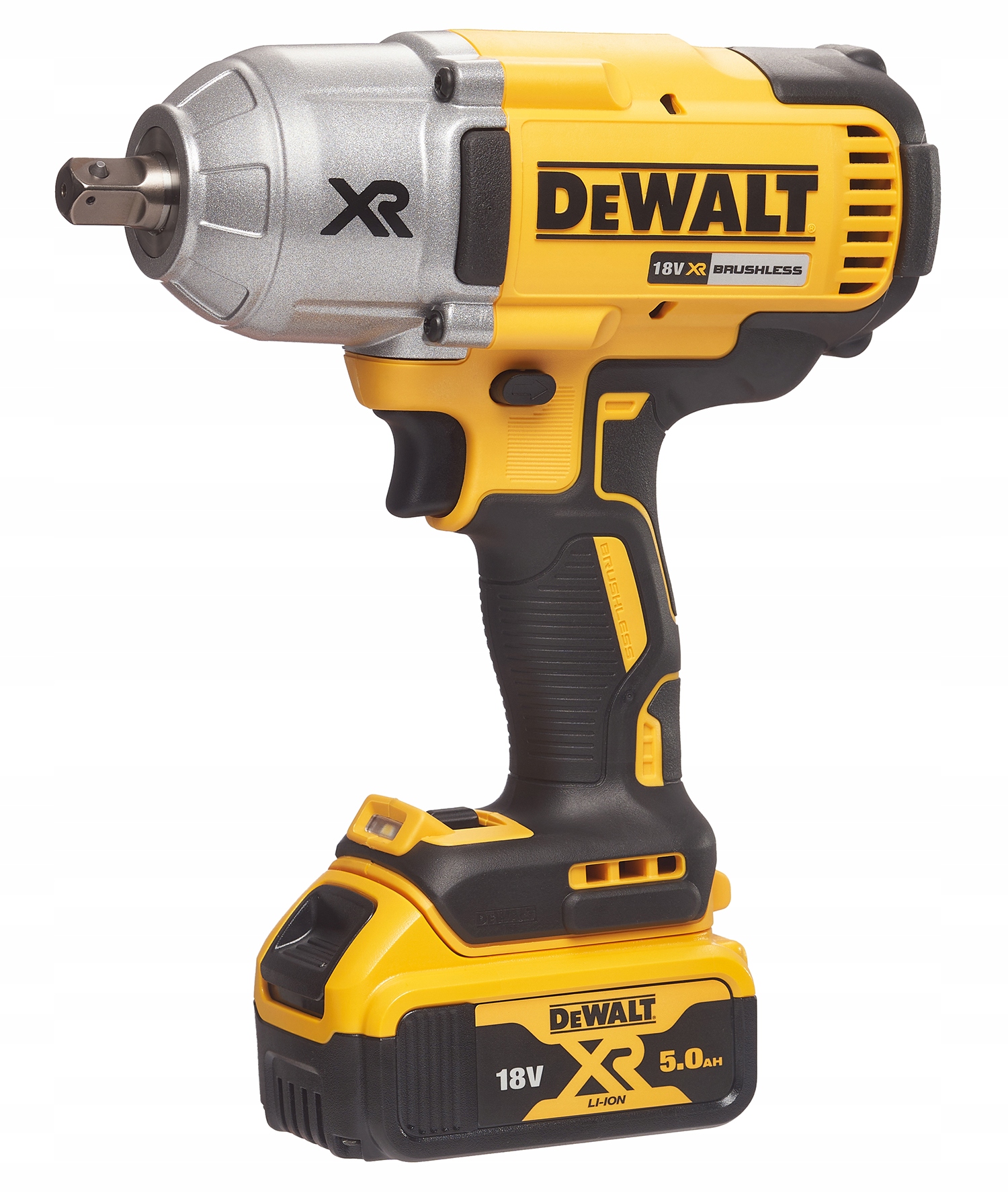 DeWALT UDAROWY KLUCZ DCF899P2 18V 2x5Ah + NASADKI Zasilanie akumulatorowe