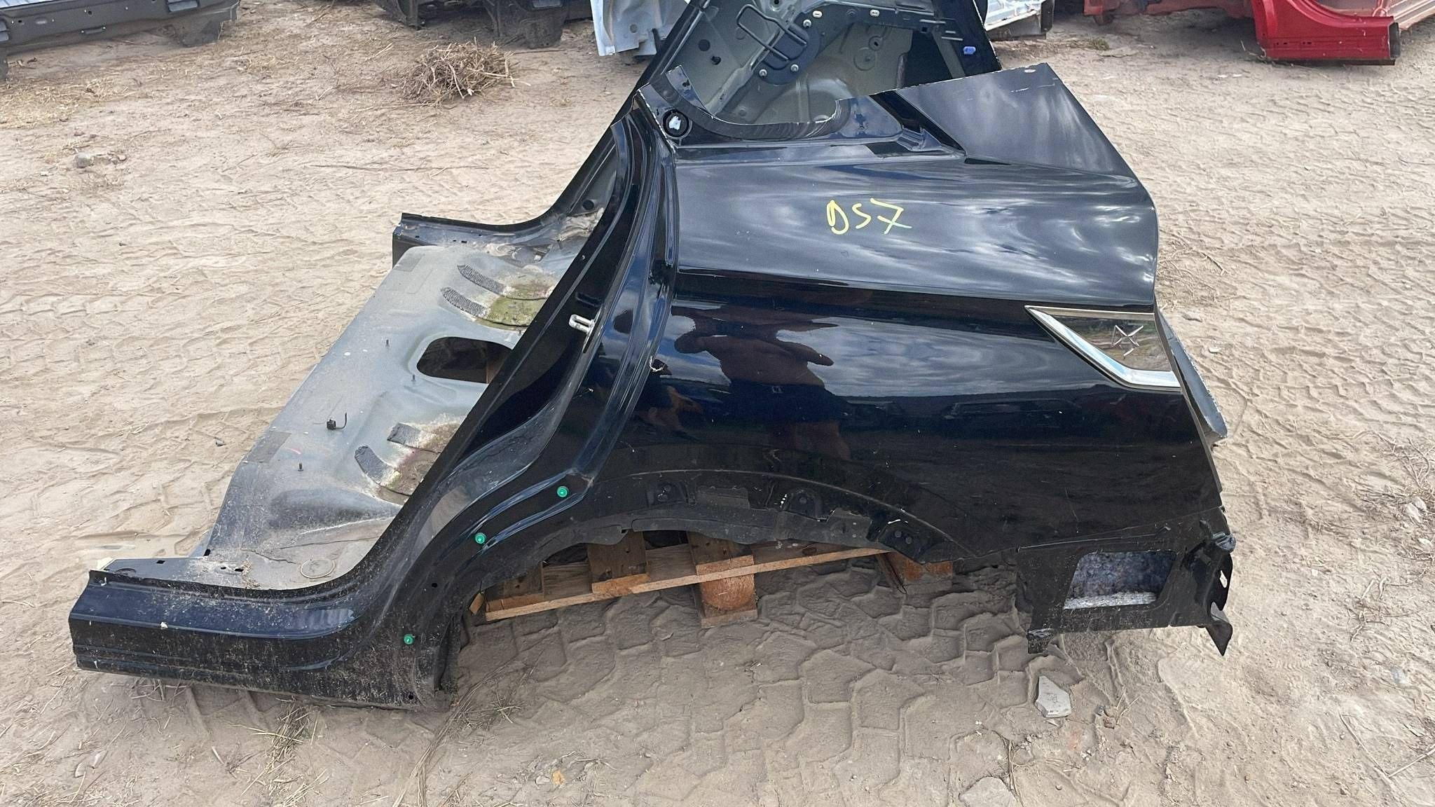 quarter rear fender side rear part side left Citroen DS7 Crossback