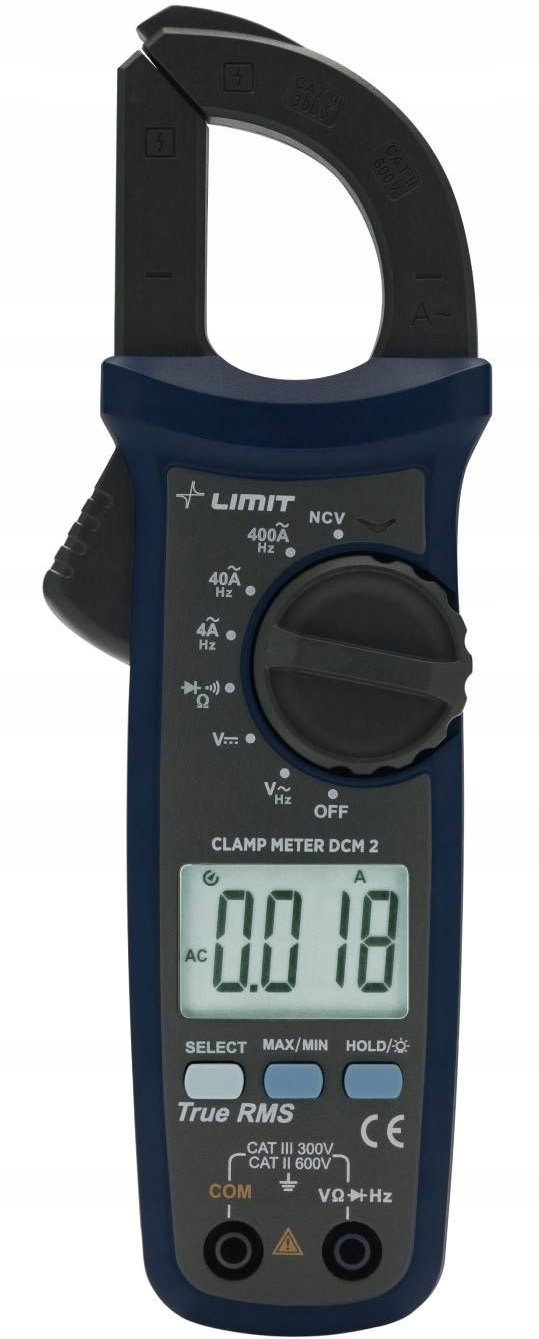 Klepšťový ampérmetr Limit DCM 2 Limit