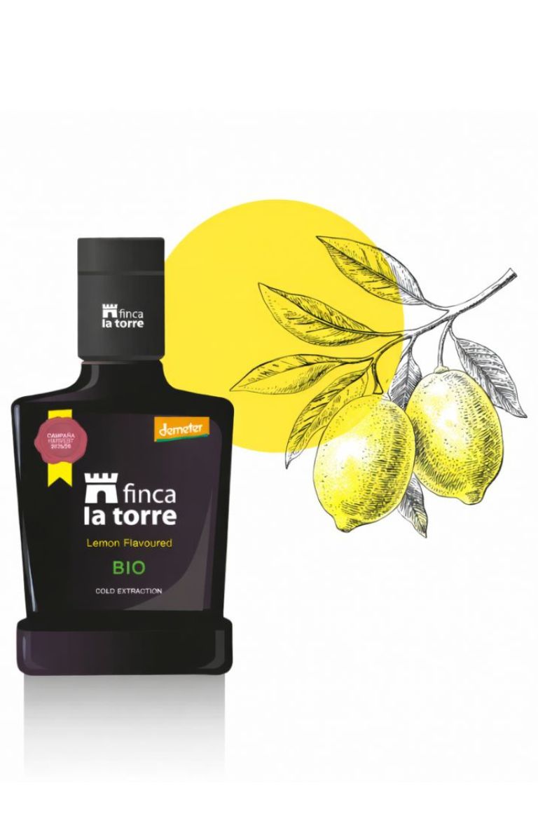 Levně Olivový olej Bio Aove Seleccion citronový Finca La Torre 250 ml