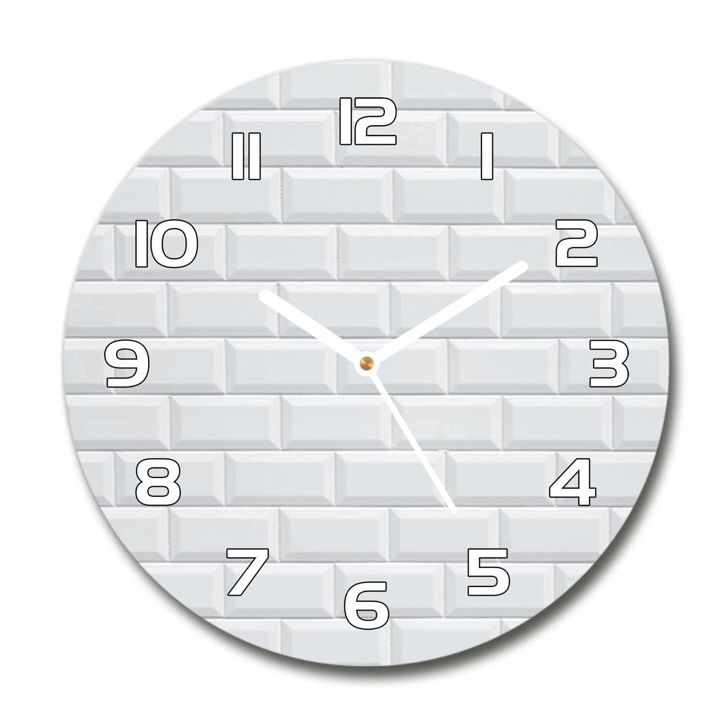 

Zegar szklany okrągły Ceramiczna ściana fi 30