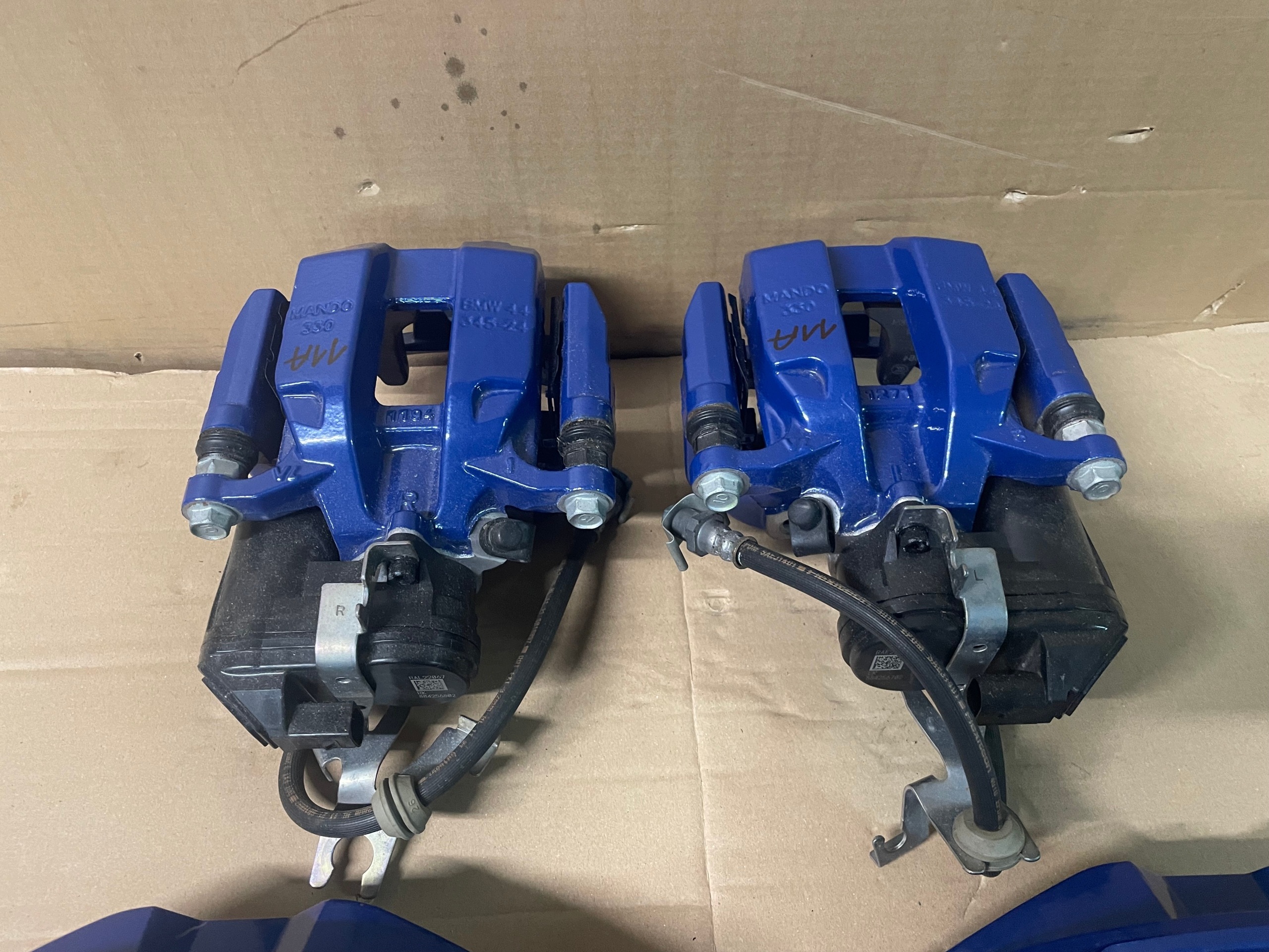 running board calipers front + rear part 348/36 m-packet BMW 4 G22 G23 G26