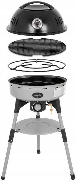 Gazový Gril Brunner Devil Bbqruiser Ht Roundgrid 30 mbar 4 kW