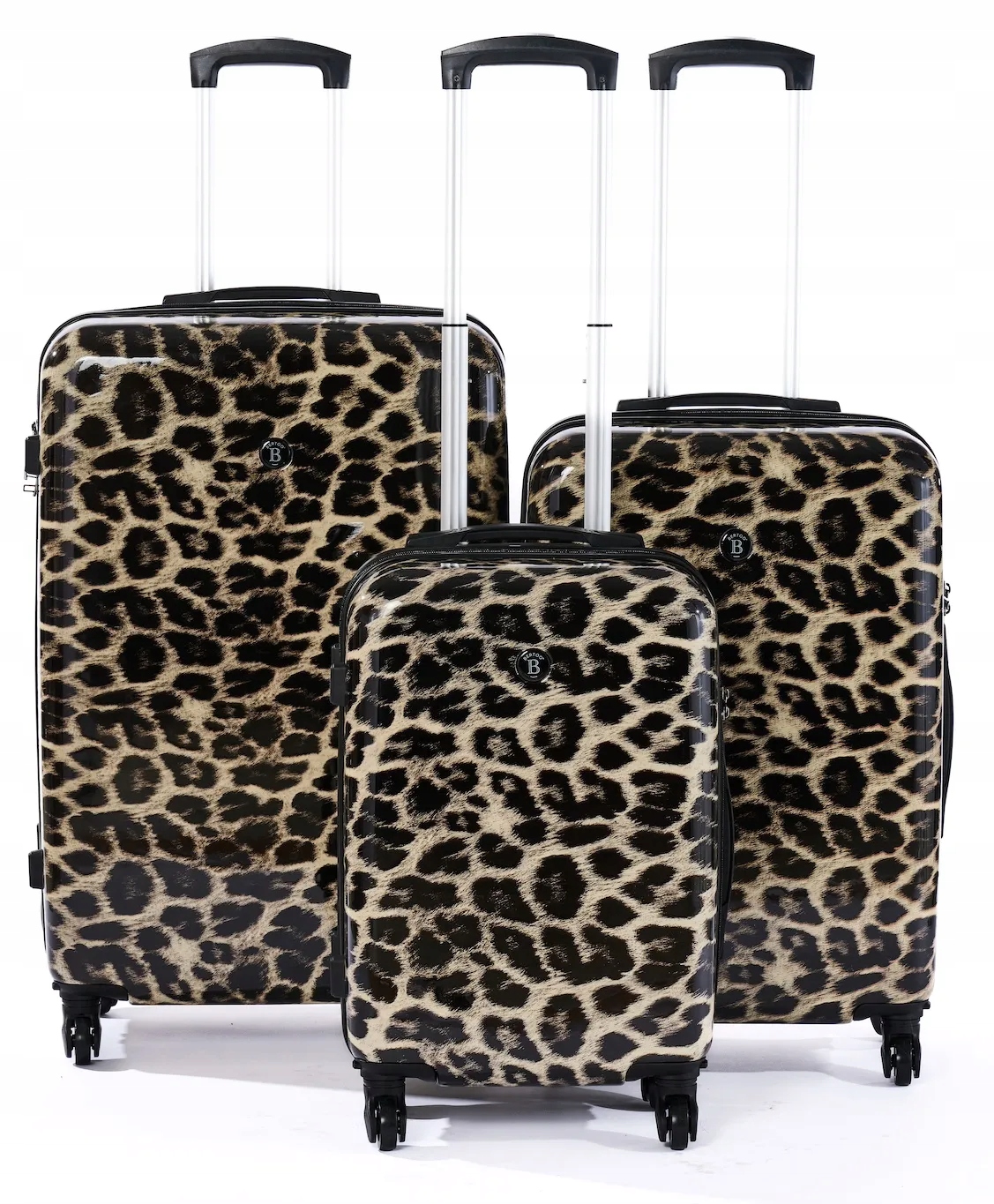 Podróżna walizka BERTOO Leopardo-zestaw 3w1