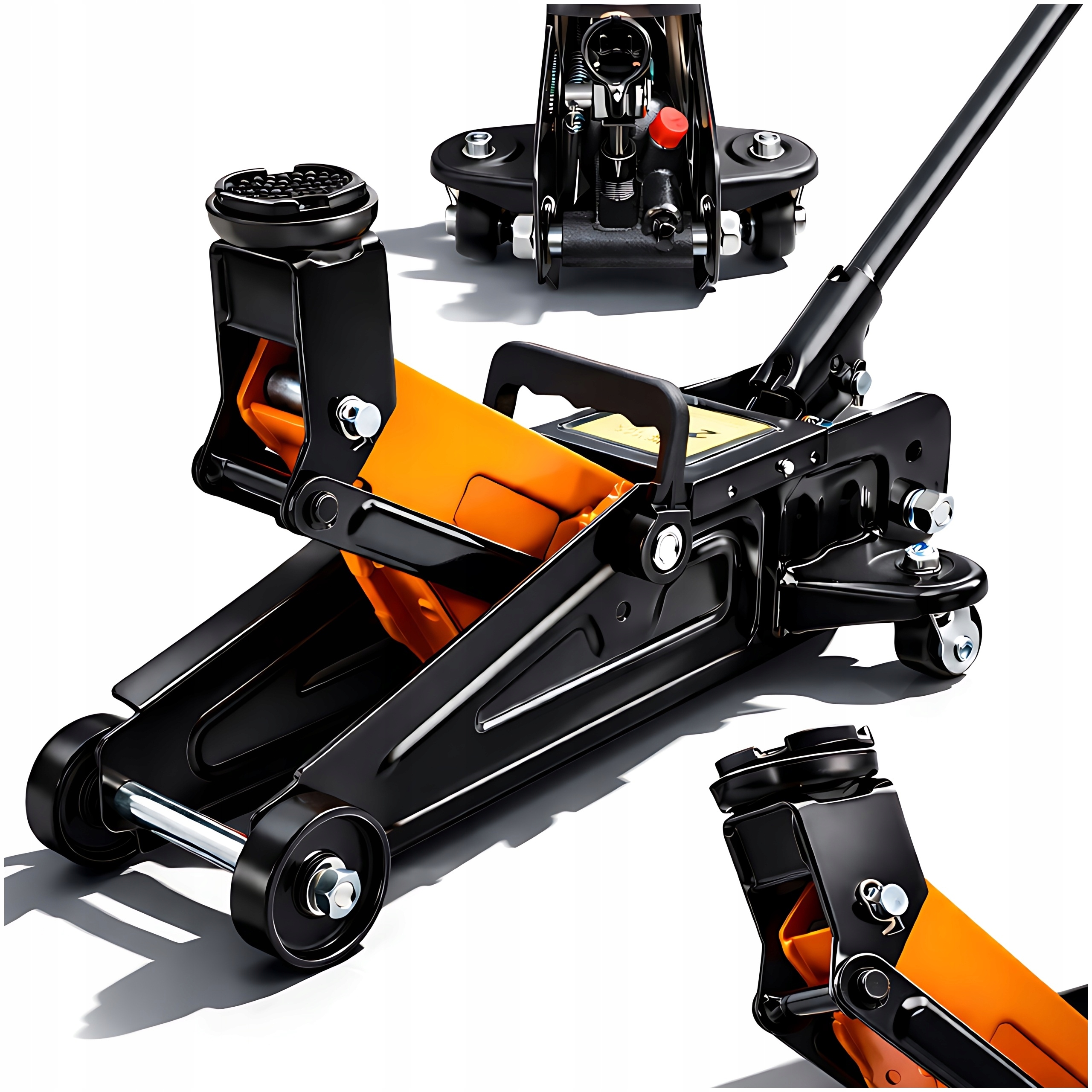 Podnośnik Samochodowy Żaba Lewarek Punktowy Hydrauliczny Mocny 2000KG 2T