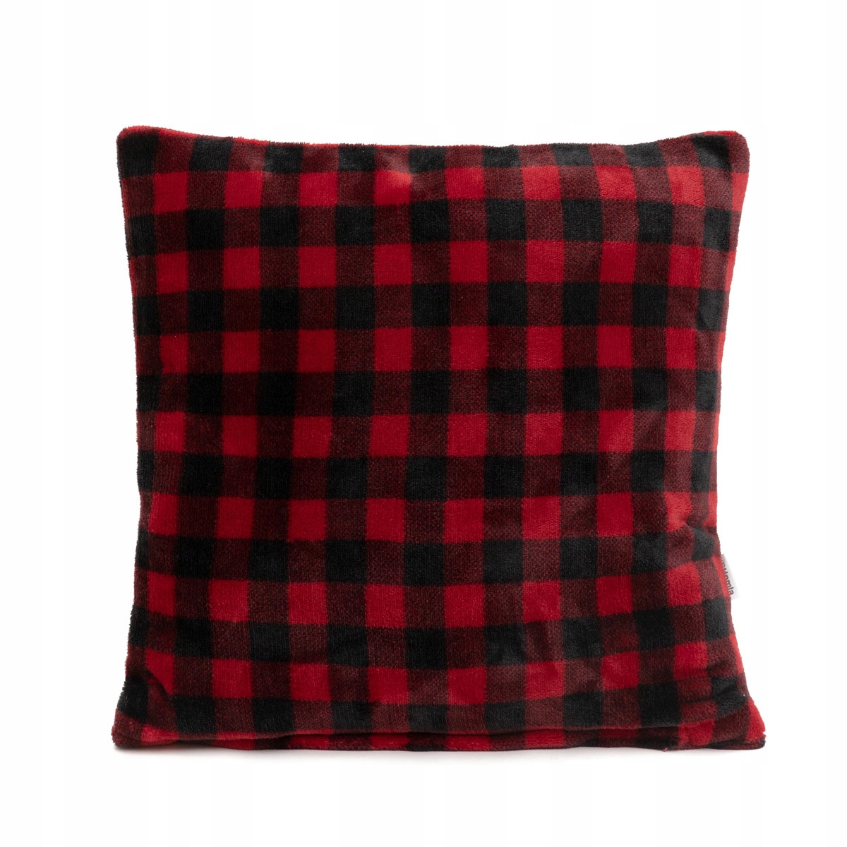 

Poszewka Ameri w kratę z napisem merry 45x45 Homla