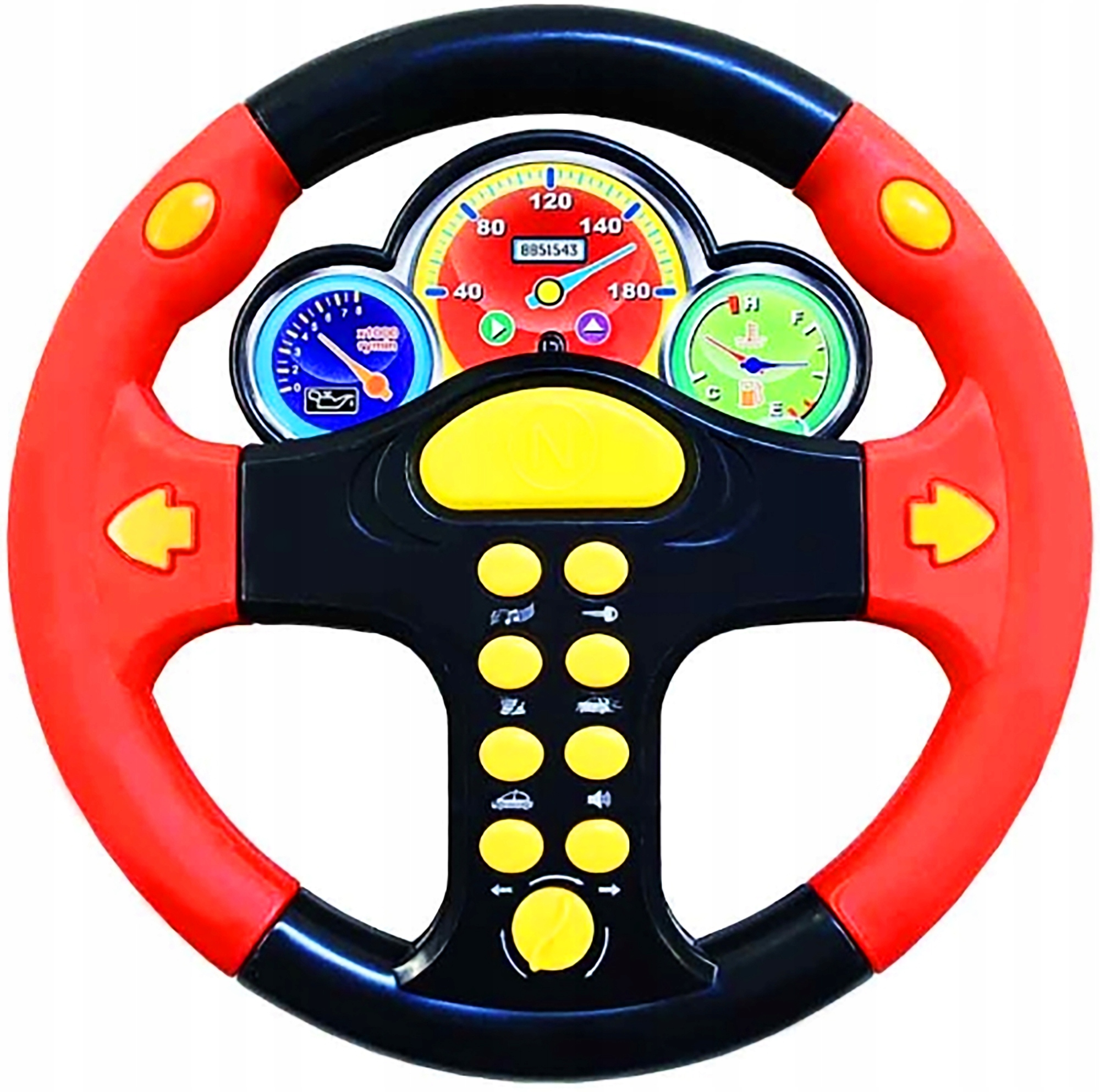 KIEROWNICA INTERAKTYWNA DŹWIĘKI SYMULATOR JAZDY