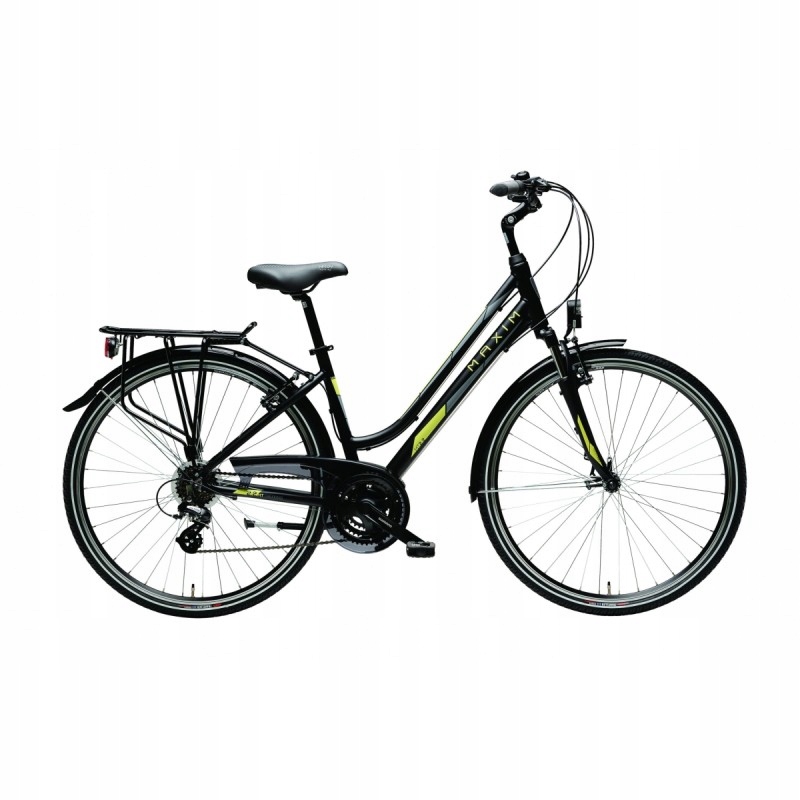 ROWER TREKKINGOWY MAXIM MT 2.2 DAMKA RAMA 17 BLACK