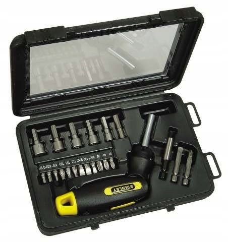 

Wkrętak pistoletowy Stanley 0-63-022 bity 22 szt