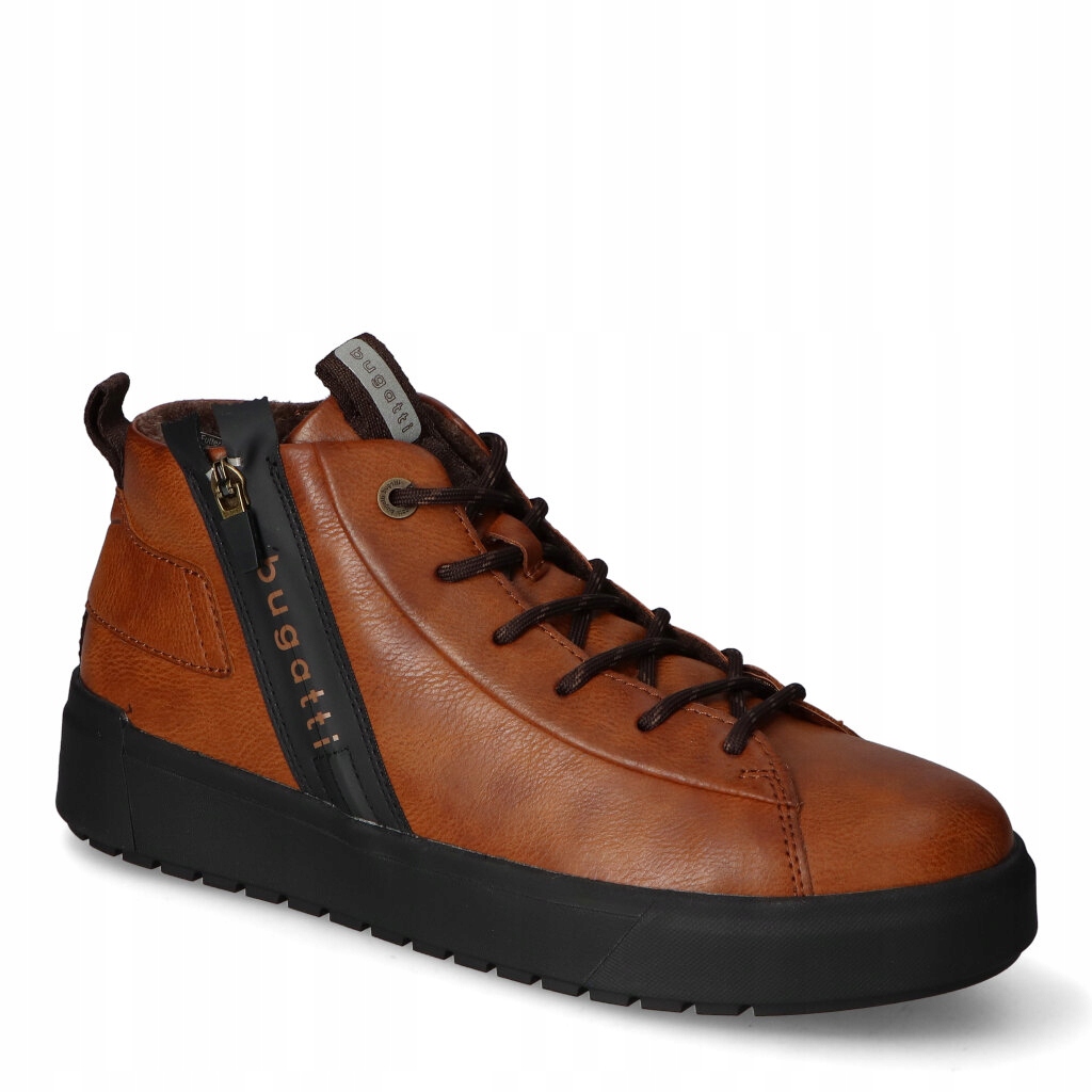 Bugatti 321-AU830-5000/6300 Izolované Kotníkové Boty Hnědá koňaková 43