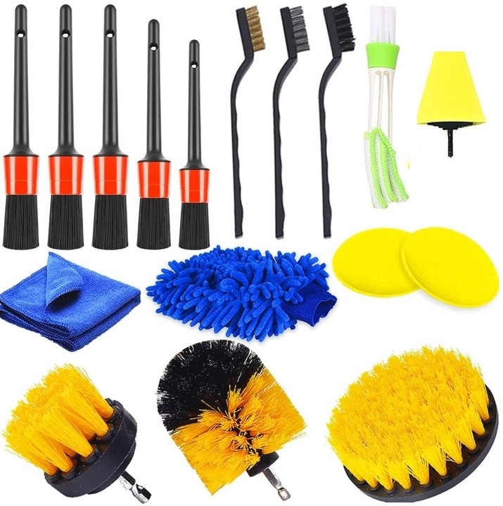 DETAILING ZESTAW PĘDZLI i AKCESORII + ORGANIZER EAN (GTIN) 6133702996303