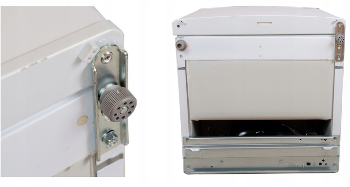 MAŁA LODÓWKA Z ZAMRAŻARNIKIEM SIGMA BC-45 SREBRNA INOX No Frost nie