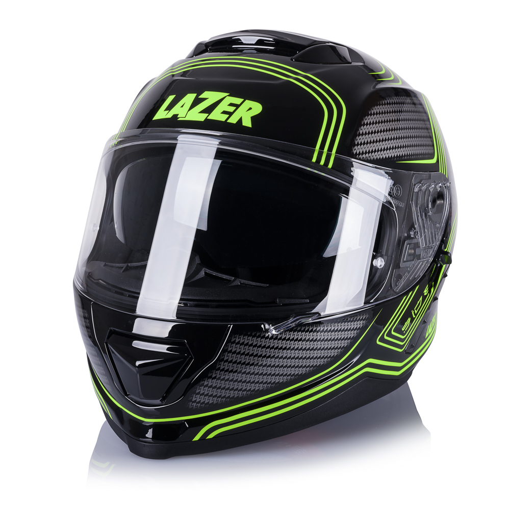 KASK MOTOCYKLOWY LAZER RAFALE DARKSIDE BLENDA S Obwód głowy 55.00-56.00 cm