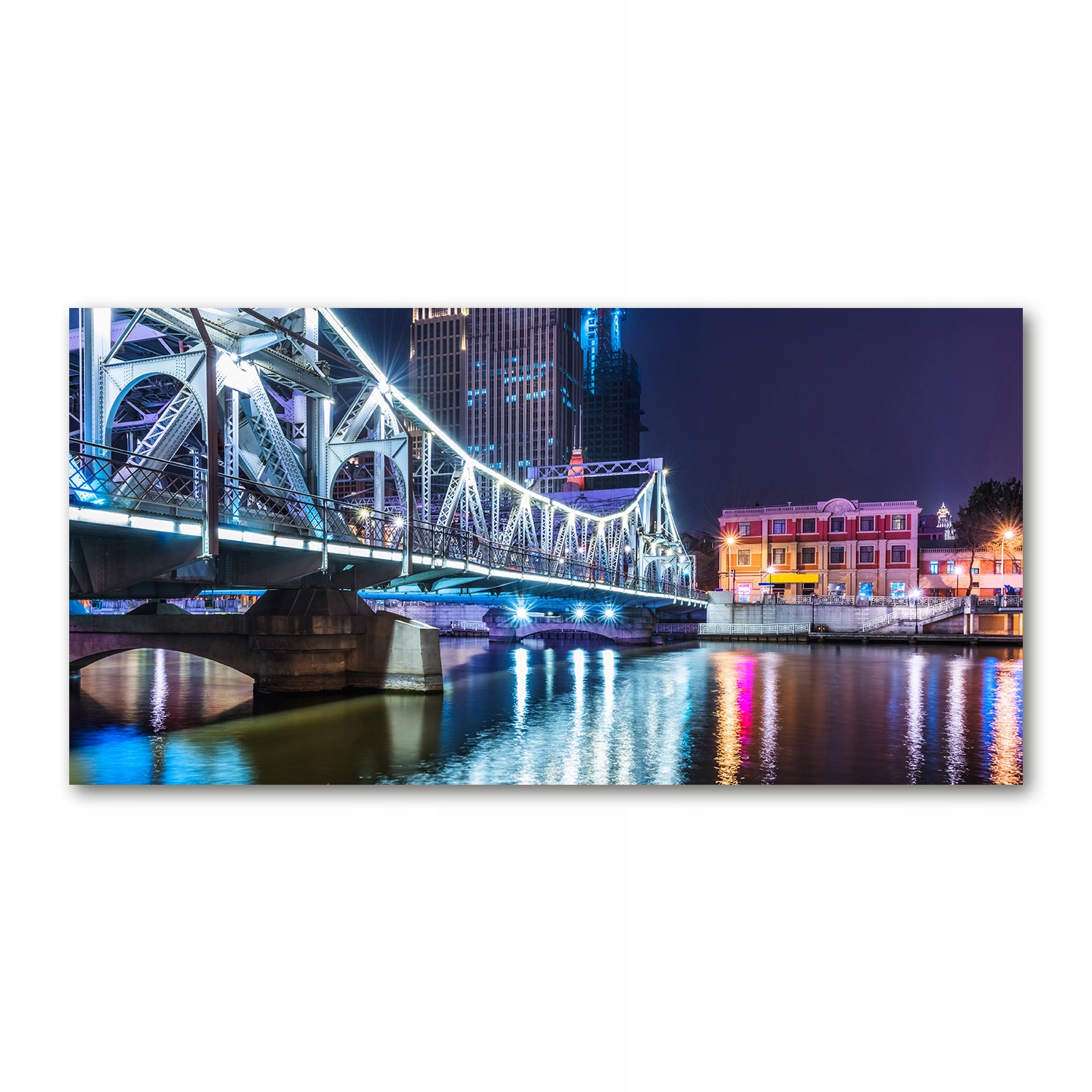 

Foto obraz akryl zdjęcie Szanghaj most 120X60 cm