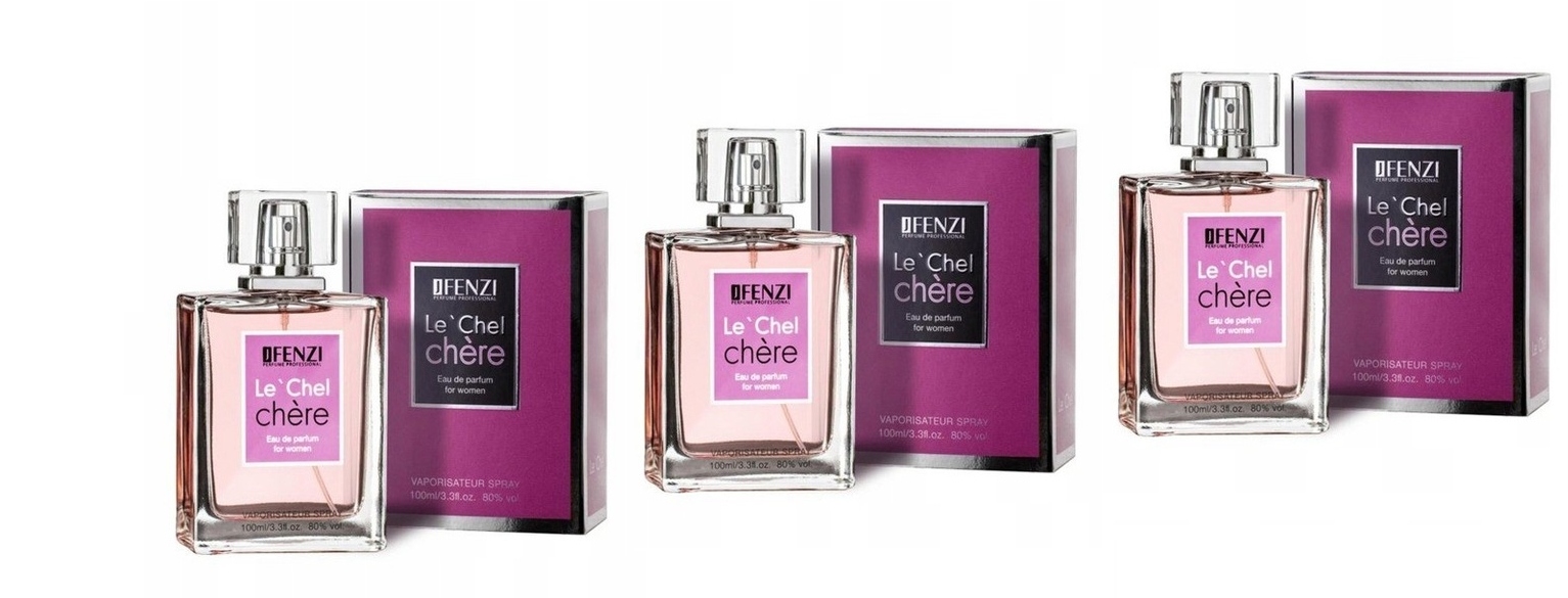 JFenzi Le'chel Chere 3x100 ml Edp