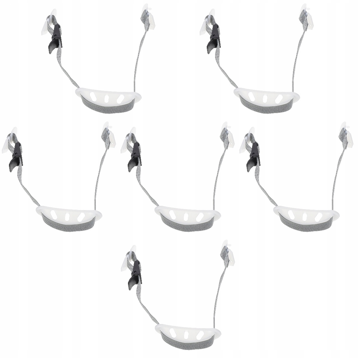 ZESTAW OCHRONNYCH PASKA PODBRODNEGO ZESTAW 6 Marka bez marki