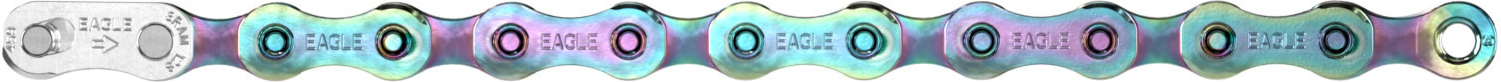 Řetěz Sram S500 Eagle PowerLock 12-řadý 126 článků rainbow