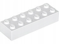 

Lego 2456 Klocek 2x6 biały Nowy (4g)
