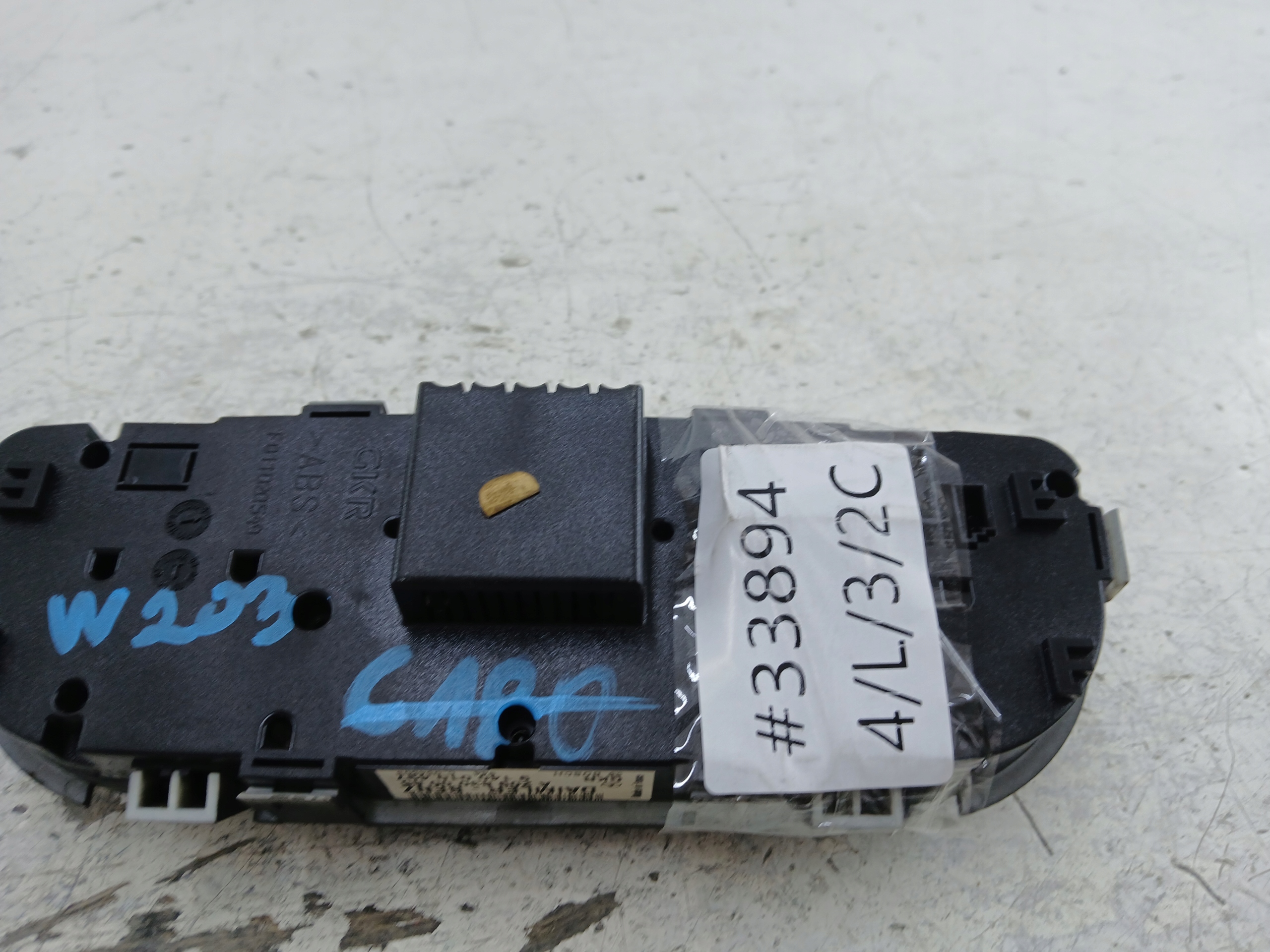 MERCEDES W209 W203 Unite commande clima Bouches buses A2098300085