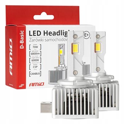 Led automobilové žiarovky série D-Basic D3S/D8S/D3R