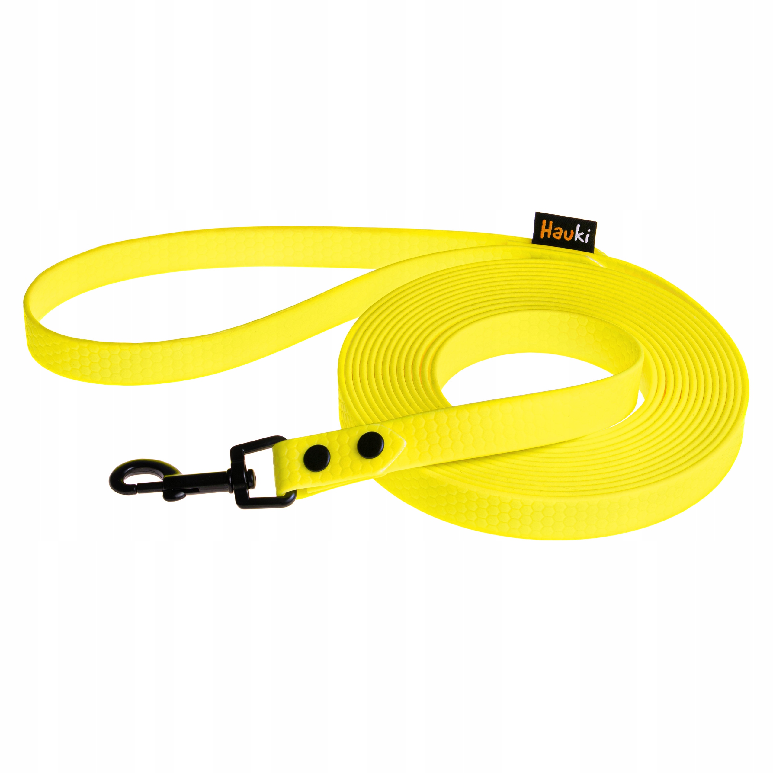 Levně Treningové Vodítko Hexa 10 M/20 MM. Žlutá. Černé Prvky. Vodítko Pro Psa