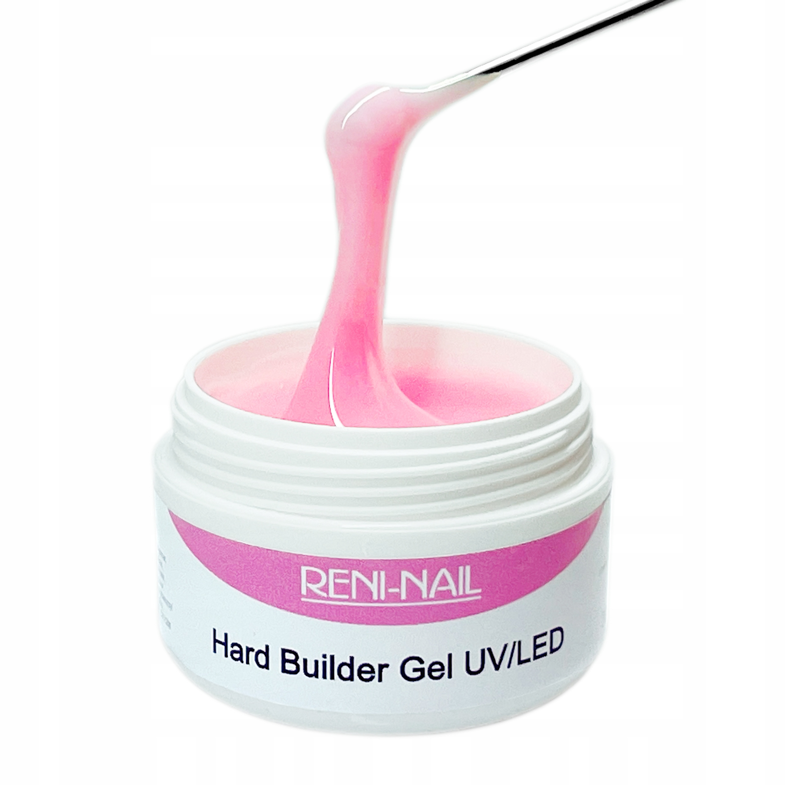 ŻEL HARD BUILDER GEL 50g / MLECZNO-RÓŻOWY / ŻEL BUDUJĄCY UV/LED / RENI-NAIL