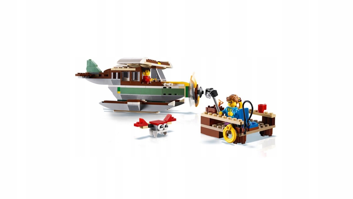 Klocki LEGO Creator 3w1 31093 - Łódź mieszkalna Bohater Inny