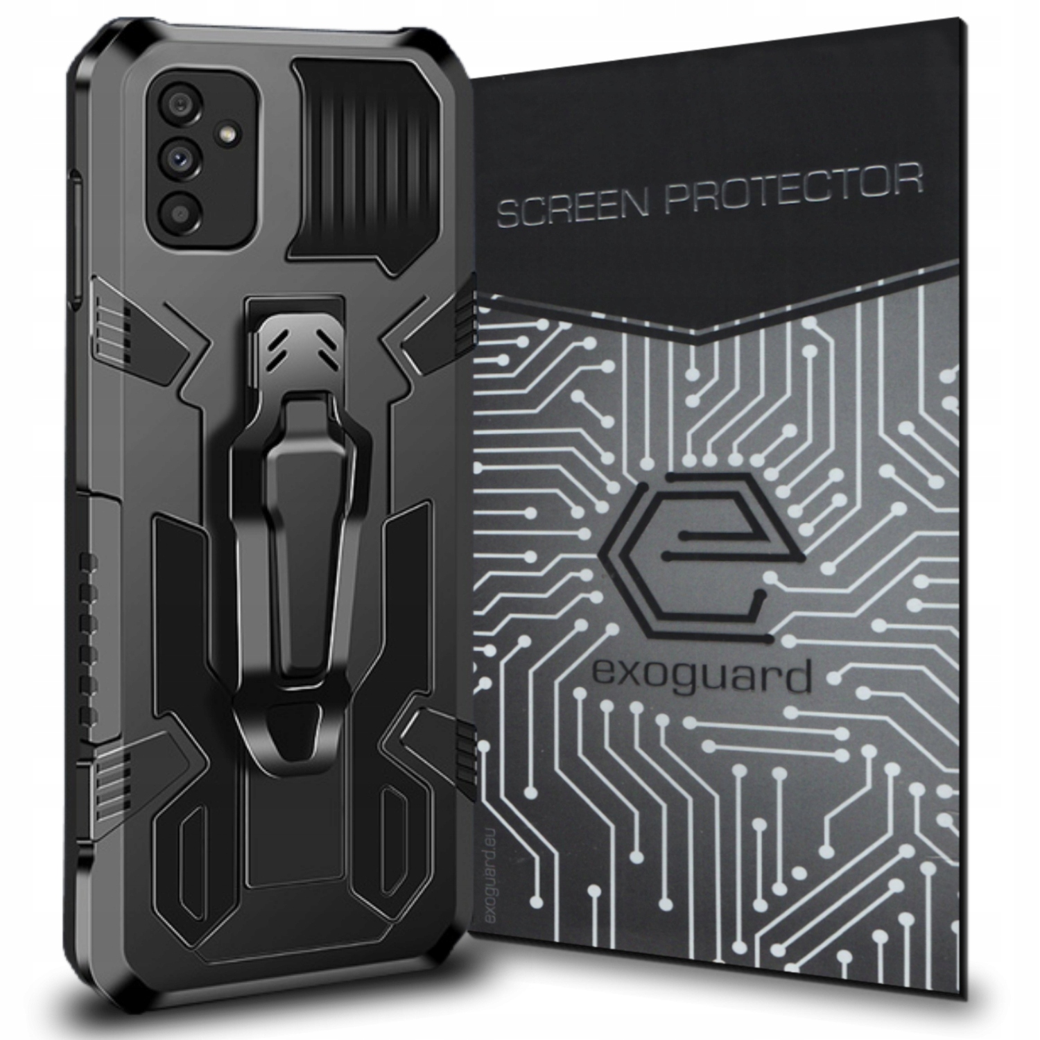 

Case Etui Pancerne+szkło do Samsung Galaxy M23 5G