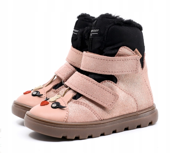 Mrugała kozaczki Mali Pony Rosa Połysk 7151/5-44 wodoodporne R.24