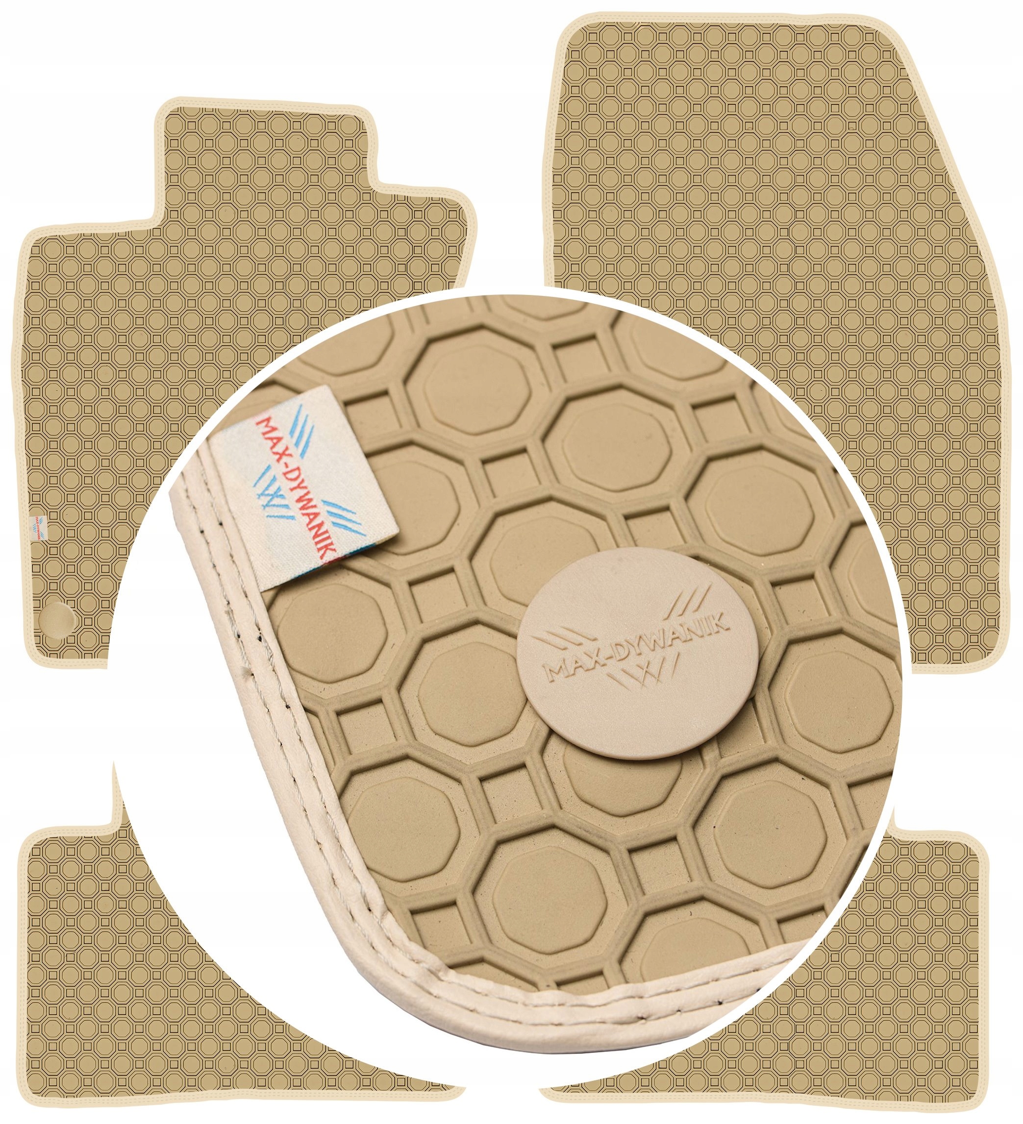 Nissan Qashqai II 2013 Koberce Béžové