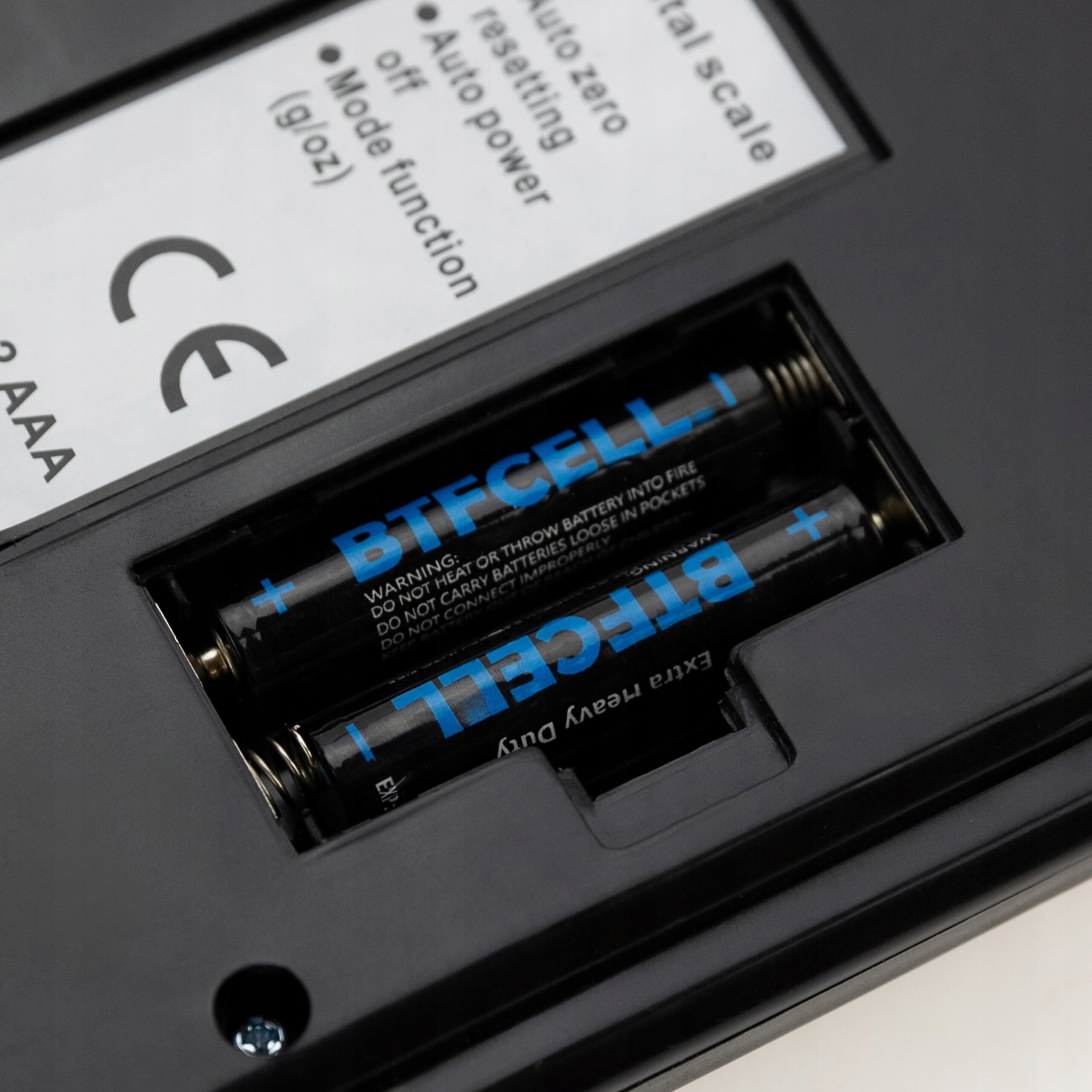 WAGA KUCHENNA Z WYŚWIETLACZ LCD ELEKTRONICZNA Kolor dominujący czarny