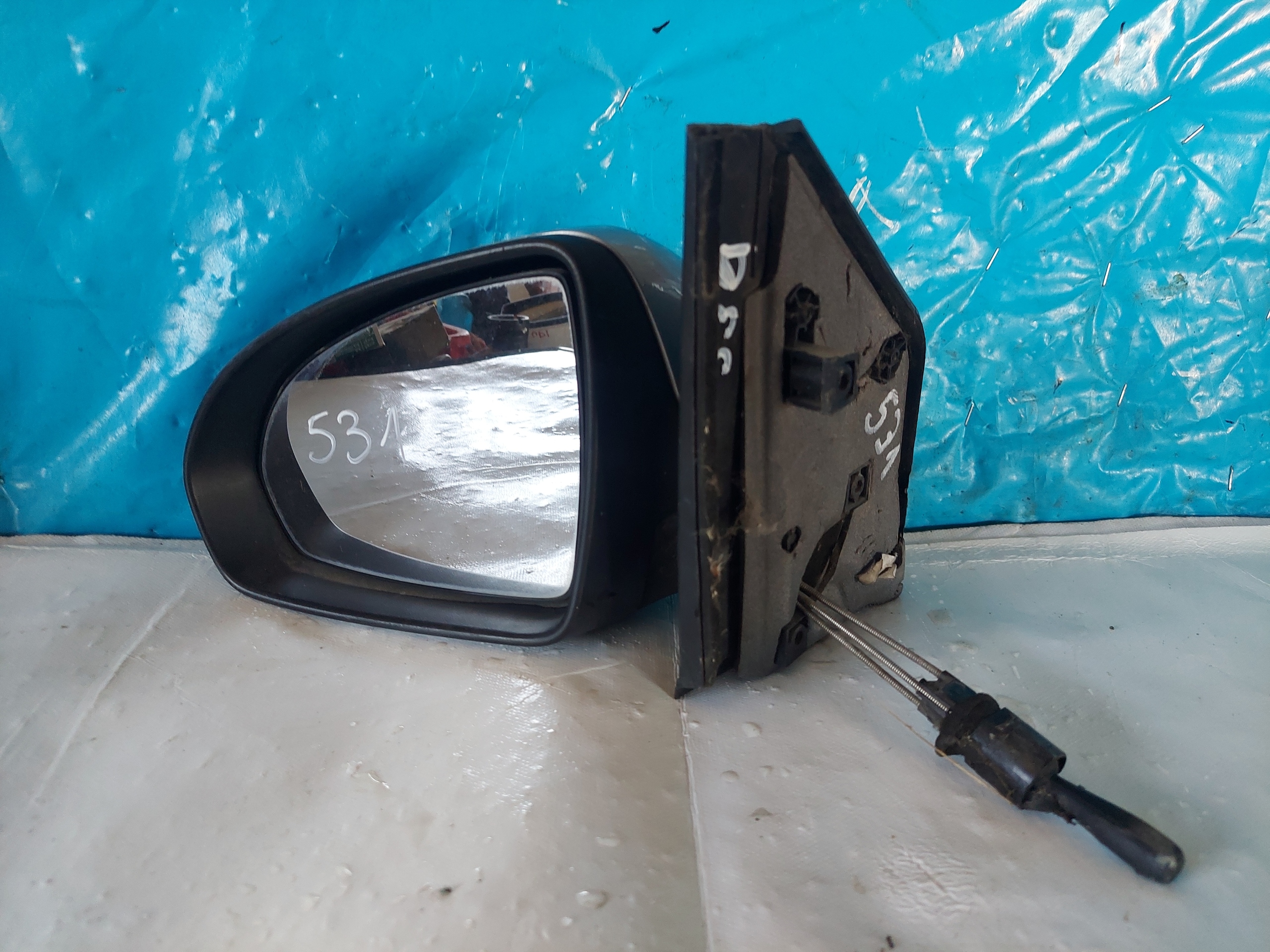 mirror SMART 451 left 0206025 MANUAL