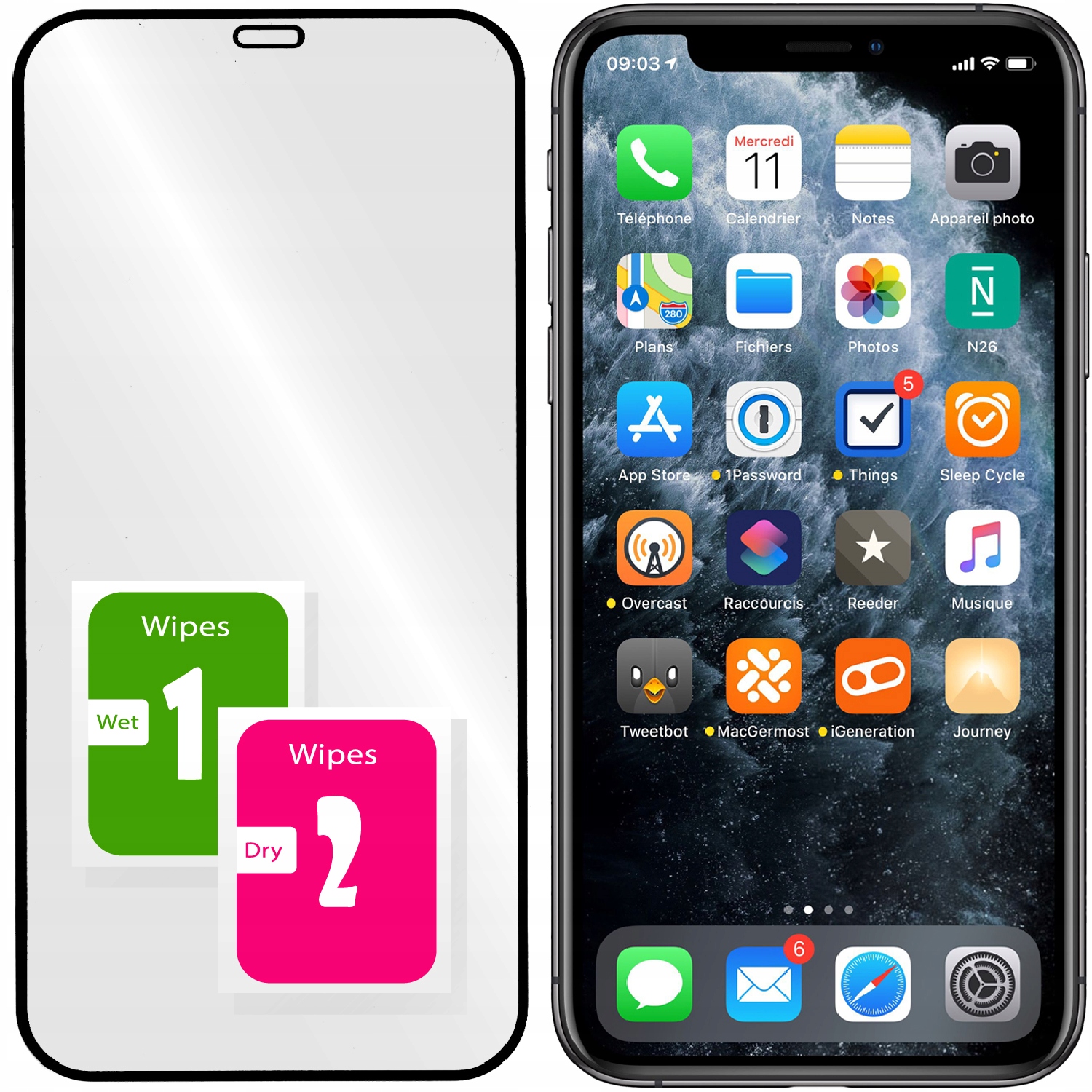 

Szkło Hartowane 9D do Iphone 11 Xr Na Cały Ekran