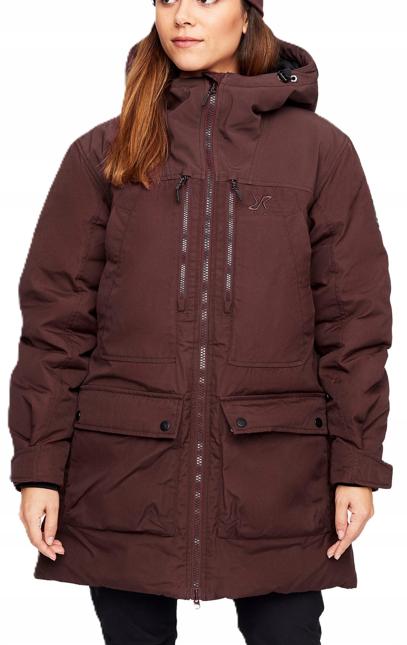 Zimní Bunda Revolutionrace Dark Vintage Rose Velikost XXL