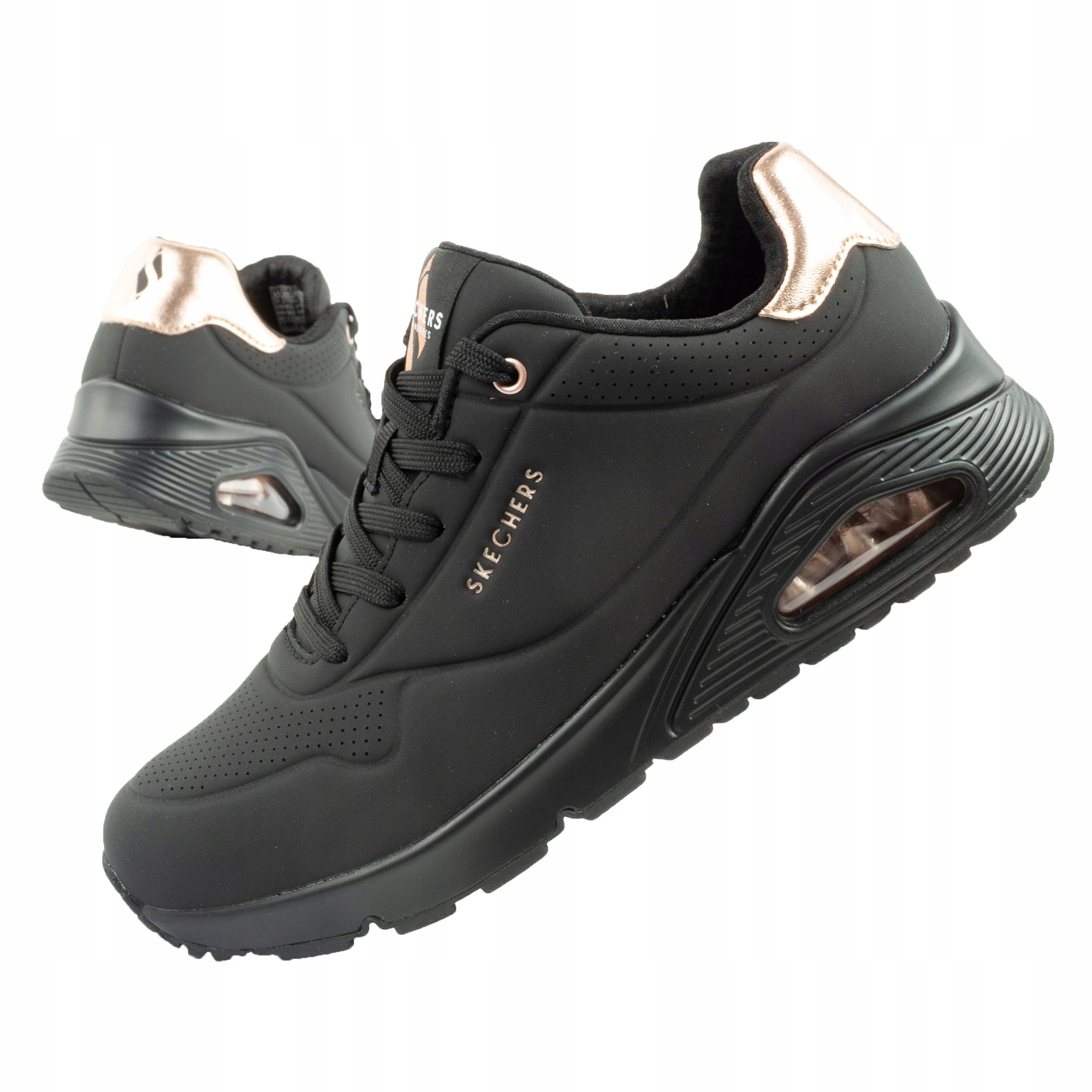 Dámské sportovní tenisky Skechers Uno-Golden Air vel. 36,5, módní černé