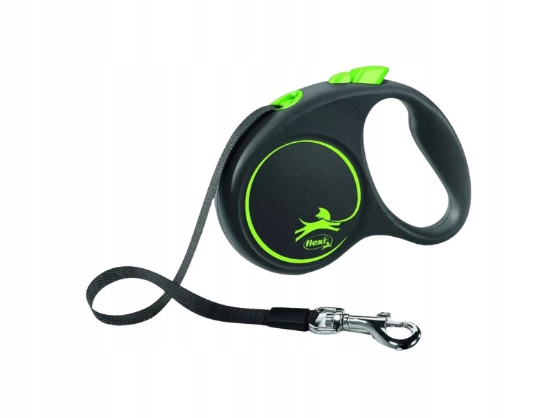 

Smycz Flexi Black Design S (5 m 15 kg) Zielony