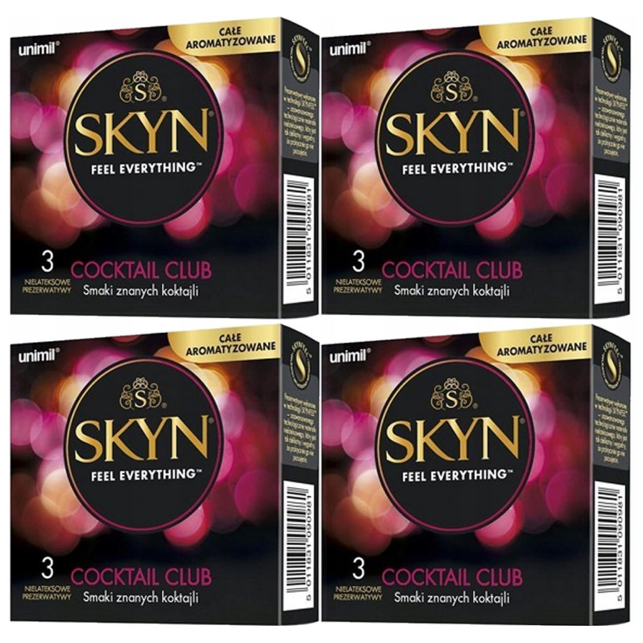 

Prezerwatywy Unimil Skyn Cocktail 12 szt. Smakowe