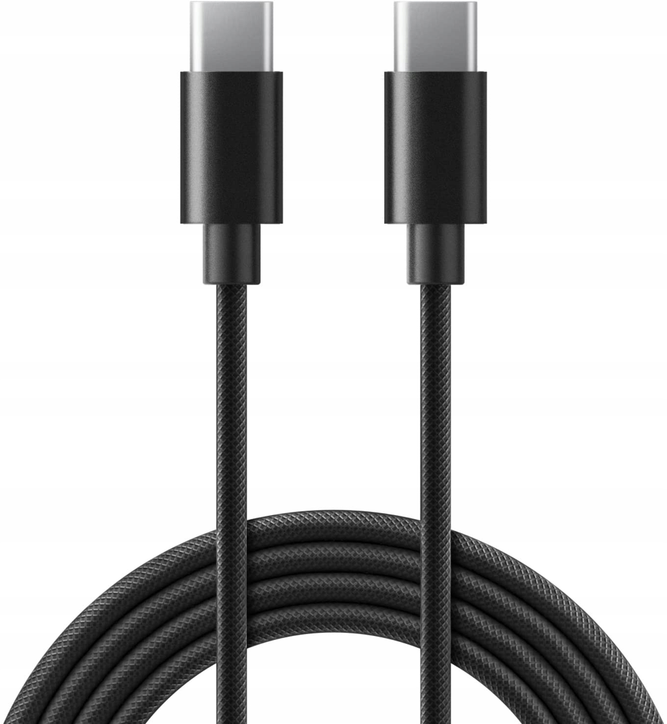 Caseology Kabel USB Type-C do Type-C 2.0, czarny