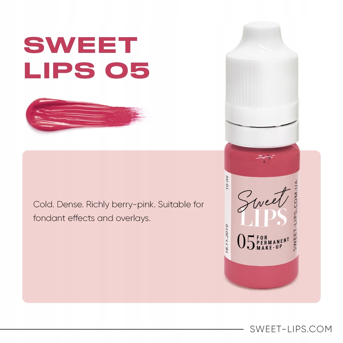 Pigment do makijażu permanentnego Sweet lips #5 10ml